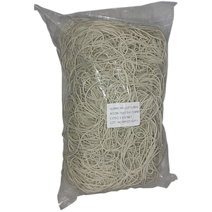 1 kg Gummiringe wei� 70 mm � 1,5 x 1,5 mm breit