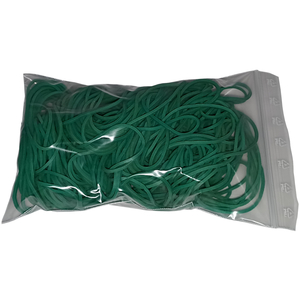 100 g Gummiringe gr�n 50 mm � 1,5 x 1,5 mm breit