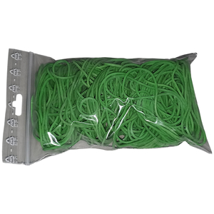 100 g Gummiringe hellgr�n 50 mm � 1,5 x 1,5 mm breit