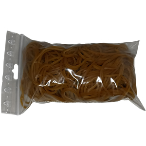 100 g Gummiringe natur 60 mm � 1,5 x 1,5 mm breit