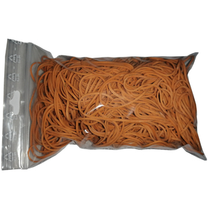 100 g Gummiringe orange 40 mm � 1,2 x 1,2 mm breit