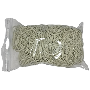 100 g Gummiringe wei� 50 mm � 1,5 x 1,5 mm breit