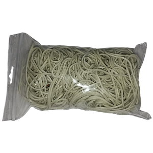 100 g Gummiringe wei� 60 mm � 1,5 x 1,5 mm breit