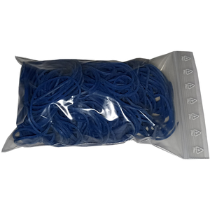 100g Gummiringe blau 50 mm � 1,5 x 1,5 mm breit