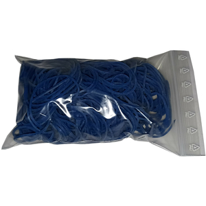 100g Gummiringe blau 50 mm � 1,5 x 1,5 mm breit
