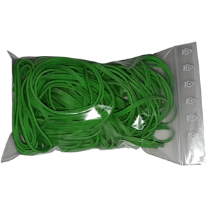 100g Gummiringe gr�n 50 mm � 1,5 x 3 mm breit