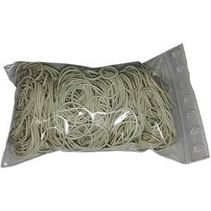 100g Gummiringe wei� 25 mm � 1,2 x 1,2 mm breit