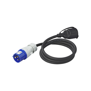 Adapterkabel 150cm 3x2,5mm� von CEE Stecker nach Schuko Steckdose