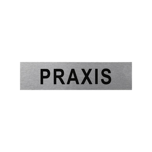Aluminium T�rschild Praxis 160x40mm