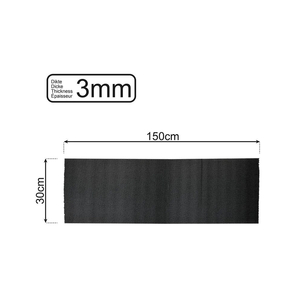 Anti-Rutsch-Matte schwarz 150x30cm 3mm flssigkeitsdicht antirutschmatte