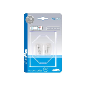 Autolampe 12V 5W T10 W2,1x9,5d 2 St�ck im Blister