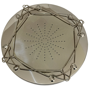 Brunner Toaster klappbar Edelstahl-Metallplatte f�r Gaskocher geeignet