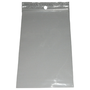 400 PP Druckverschlussbeutel m Loch 100x150