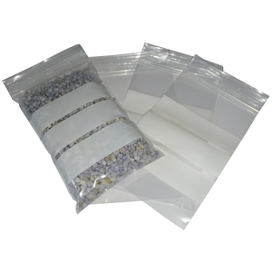 100 Druckverschlussbeutel 80x120 90 m� Stempelfeld