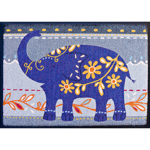 Easy-Clean Fumatte >>Elefant blau