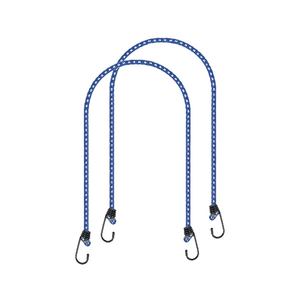 Gep�ckspanner Spanngurte 8mm � 80cm L�nge 2 St�ck blau