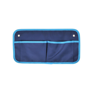H�ngeaufbewahung 2 F�cher 40x20cm blau UV-best�ndig faltbar Wohnmobil Caravan