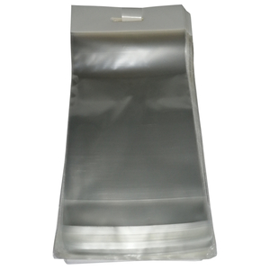 400 Kopfleistenbeutel mit wei�er Kopfleiste Headerbeutel Eurolochbeutel 55x210