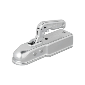 Kugelkupplung Stahl vertikal 2 Lcher quadratisch 60mm 1300kg gebremst