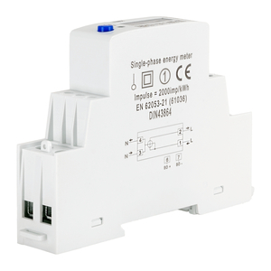 kWh-Z�hler Energiez�hler mit Schnappbefestigung