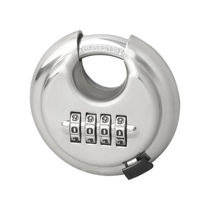 Rundb�gel-Vorhangschloss mit Zahlenkombination