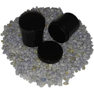 10 Salbendose Salbendosen Schwarz Tiegel 10 g 12ml