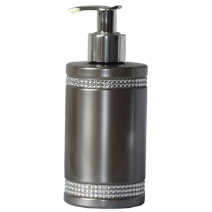 Seifenspender Creme-Seife gef�llt 250ml Grau-Silber Vivian Grey