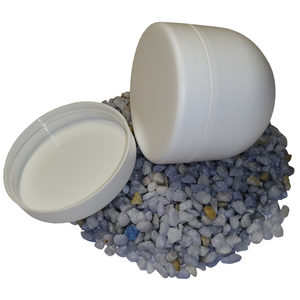 10 Wei Cremedose, Cremdosen / Tiegel 30g Saphira Deckel Wei