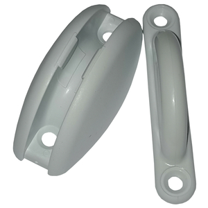 T�rfeststeller PLOPP zweiteilig wei� T�rhalter f�r Wohnwagen Wohnmobil