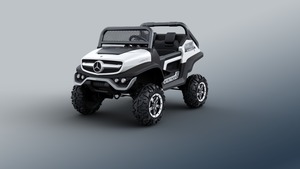 Kinder Elektro Auto Mercedes Unimog 2-Sitzer Gelnde Fahrzeug Atv Quad