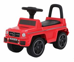 Rutschauto Mercedes-Benz G63 rot Kinderauto Rutscher Kinderfahrzeug MP3