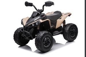 CAN AM Kinder Elektroquad MP3 Offroad ATV Quad Army 2x45W 12V