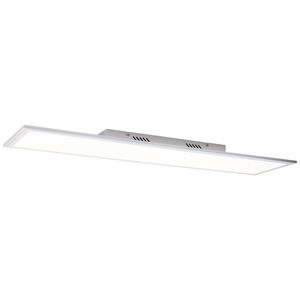 Brilliant Flat LED Deckenaufbau-Paneel 100x25cm silber