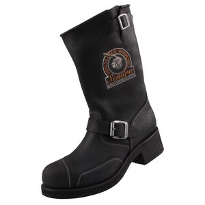 Sendra Herren Motorradstiefel Schwarz