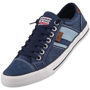 Dockers by Gerli  Herren Canvas Sneaker Blau
