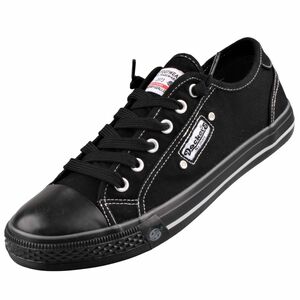 Dockers by Gerli Damen Canvas Sneaker Schwarz