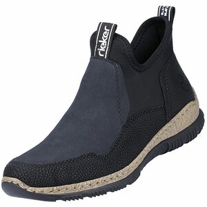 Rieker Damen Slipper Schwarz