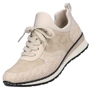 Rieker Damen Schnrschuhe Ros/Beige