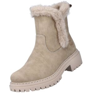 Rieker Damen Stiefelette gef�ttert Beige