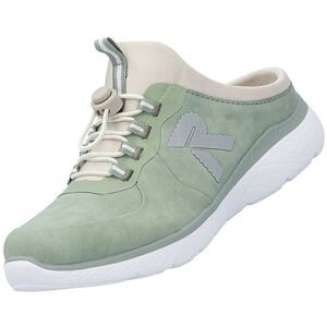 Rieker Damen Pantoletten Gr�n