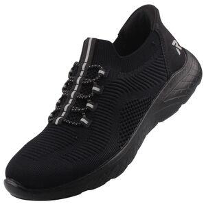 Rieker Damen Slipper Schwarz