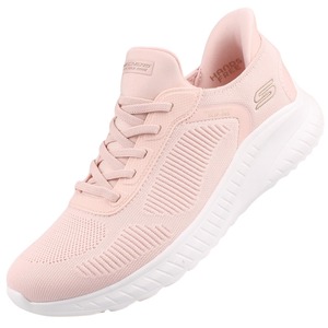 Skechers Slip-Ins Bobs Squad Chaos Current Muse Damen Sneaker Rosa