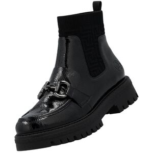 Rieker Damen Chelsea Boots Schwarz