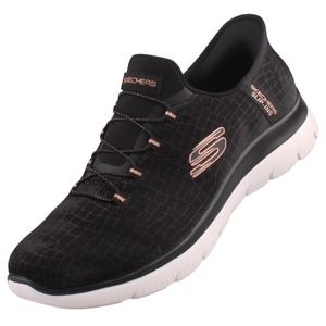 Skechers Slip-ins(TM) Summits Classy Night Damen Sneaker Schwarz