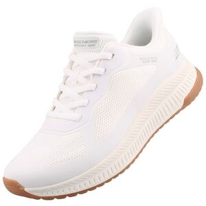 Skechers Slip-Ins Bobs Squad 4 Staple Look Damen Sneaker Wei�