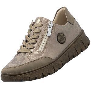 Rieker Damen Halbschuhe Beige - Extra Weit