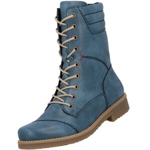 Rieker Damen Stiefel Blau
