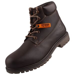 Dockers by Gerli Herren Leder Stiefel Braun