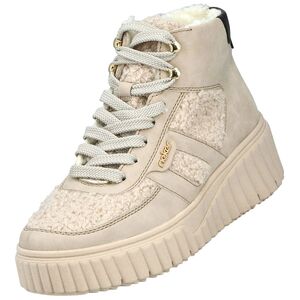 Rieker Damen High Top Sneaker gef�ttert Beige