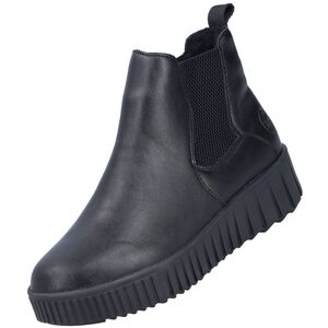 Rieker Damen Chelsea Boots Schwarz